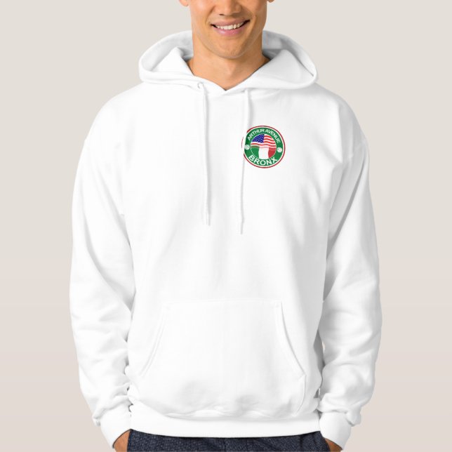 Sudadera Americano italiano de la avenida Bronx de Arturo (Anverso)