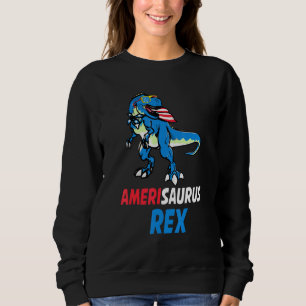 Sudadera Amerisaurus T Rex Eeuu Flag Kids 4 De Julio Dinosa