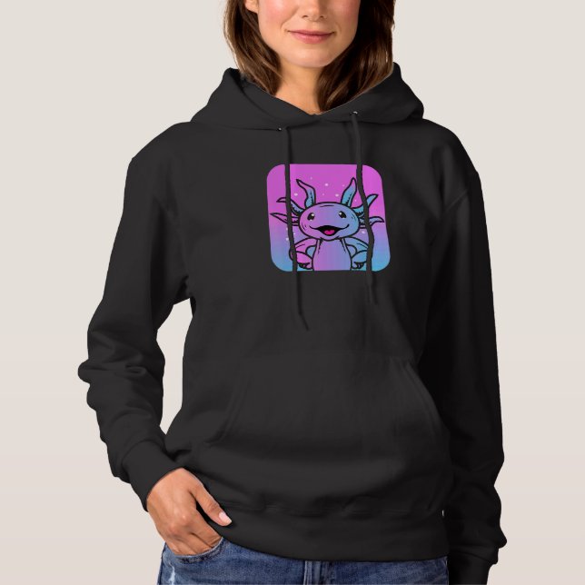 Sudadera Amfibio cute Axolotl (Anverso)