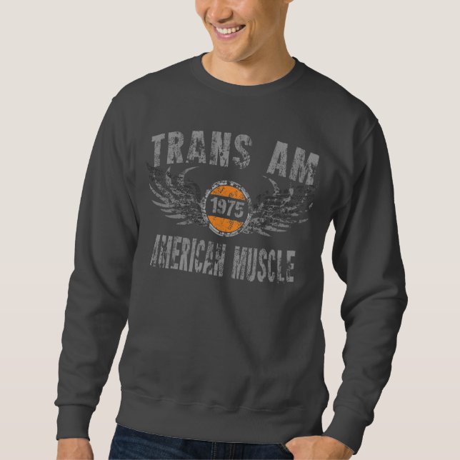 Sudadera amgrfx - camiseta 1975 del transporte (Anverso)