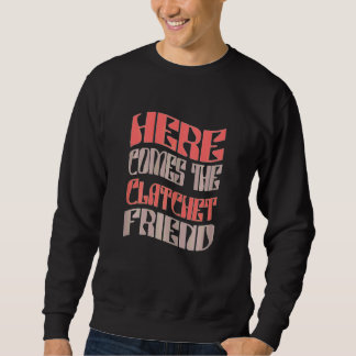 Sudadera Amigas Clatchet Retro a juego Despedida de soltera
