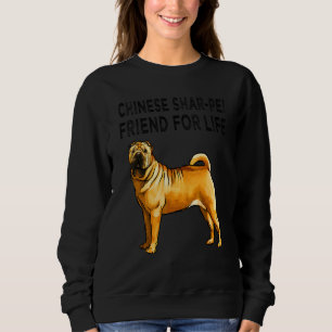 Sudadera Amigo Chino Shar Pei Para Toda La Vida Amistad Per