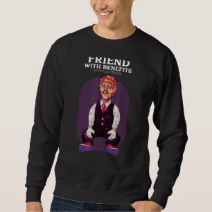 Sudadera Amigo Con Beneficios Vintage Horror Hombres Mujere