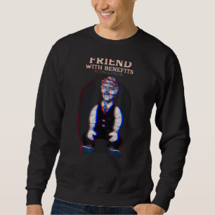 Sudadera Amigo Con Beneficios Vintage Horror Hombres Mujere