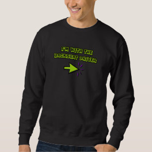 Sudadera Amigo Del Conductor Del Asiento Trasero Del Conduc