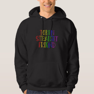 Sudadera Amigo hetero simbólico jerga Aliado queer Orgullo