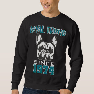 Sudadera Amigo leal desde 1974