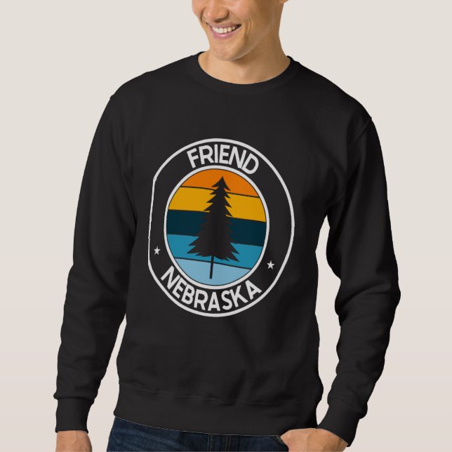 Sudadera Amigo Nebraska NE U.A. (Anverso)