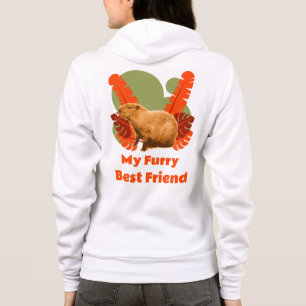 Sudadera Amigo Peludo de Capybara Animal Tropical