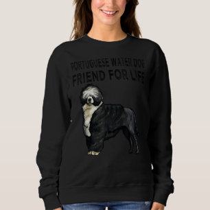 Sudadera Amigo portugués del perro de agua para la vida Fri