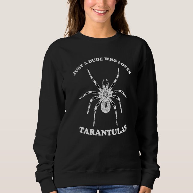 Sudadera Amigo Que Ama A Los Camisas Tarantulas Hombres Niñ (Anverso)