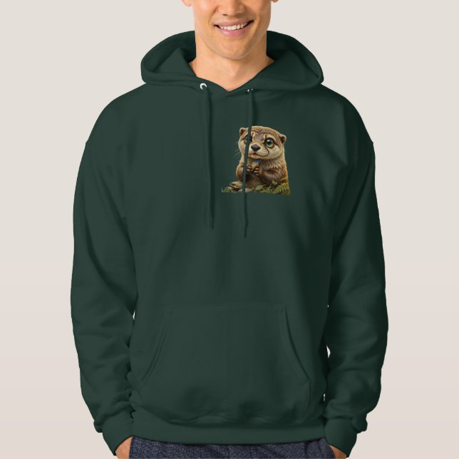 Sudadera Amigo Río Suave.Nutria (Anverso)