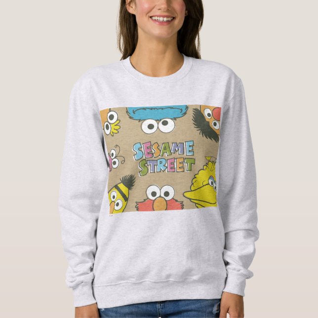 Sudadera Amigos clásicos de Sesame Street (Anverso)