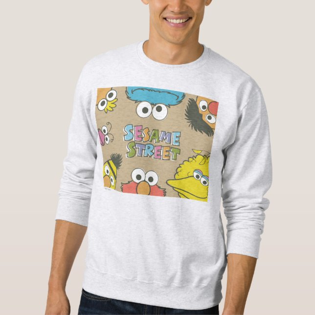 Sudadera Amigos clásicos de Sesame Street (Anverso)