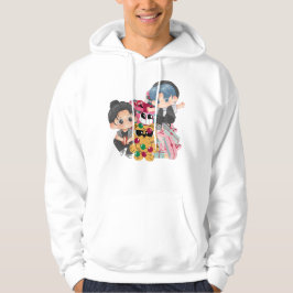 Sudadera Amigos de Anime Chibi Regalo de Fiesta Mágico