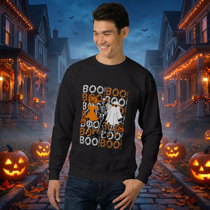 Sudadera Amigos de Boo Crew Halloween Lindo