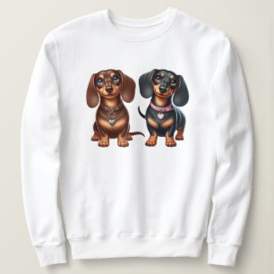 Sudadera Amigos de Cute Dachshund