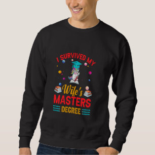 Sudadera Amigos de graduación sobreviví al máster de mi esp