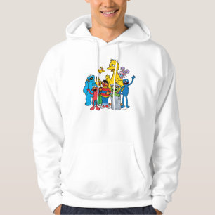 Sudadera Amigos de la calle Sesame saludando