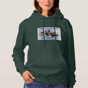 Sudadera Amigos de la camiseta de mar de las mujeres de la