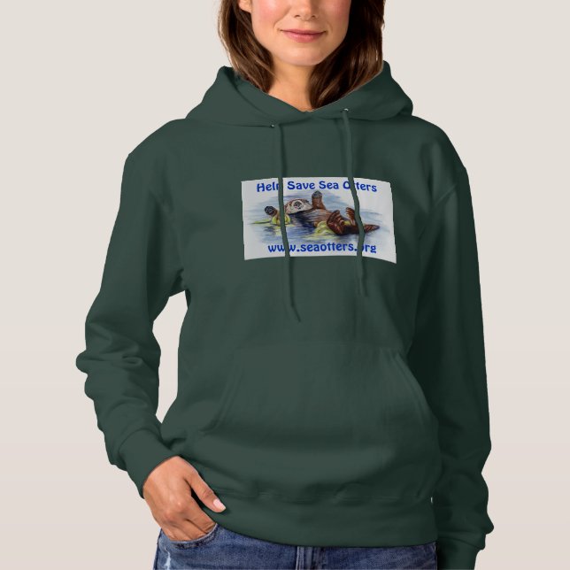 Sudadera Amigos de la camiseta de mar de las mujeres de la (Anverso)