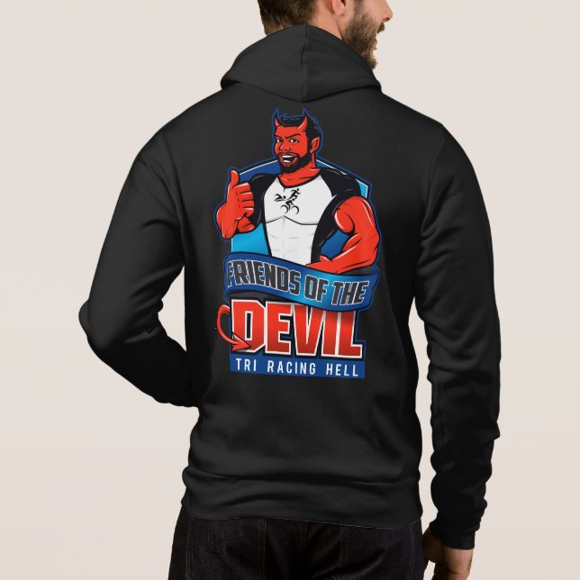 Sudadera Amigos de la Chaqueta del Diablo (Reverso)