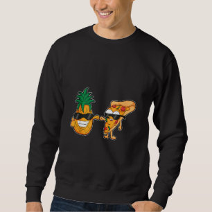 Sudadera Amigos de la pizza hawaiana para siempre comida Gu