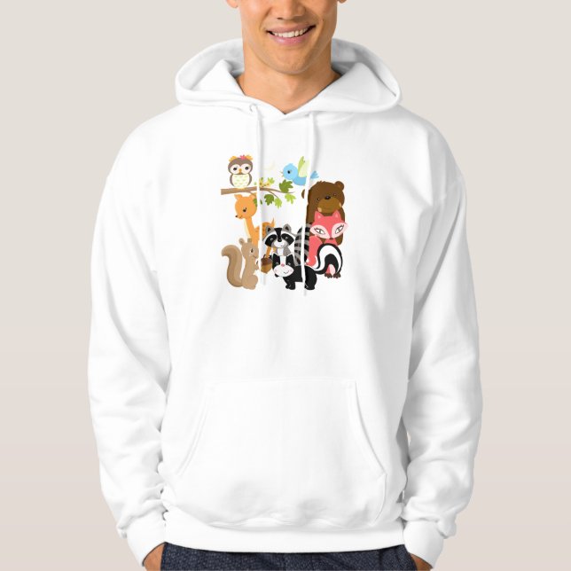 Sudadera Amigos del bosque (Anverso)