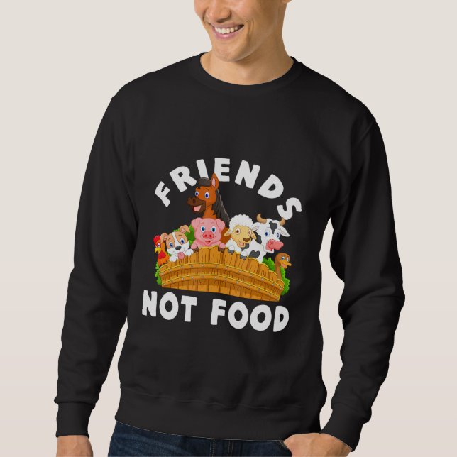 Sudadera Amigos No Alimentos (Anverso)