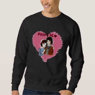Sudadera Amigos No Mientan Promesa Pareja M Y 11 Corazón St