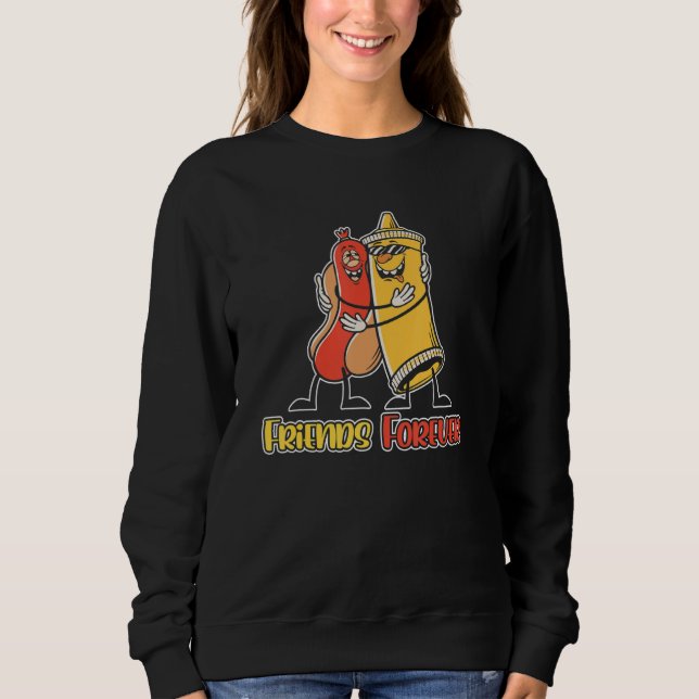 Sudadera Amigos por siempre (Anverso)