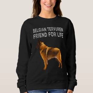 Sudadera Amistad De Perro De Tervuren Belga Amigo Para Toda