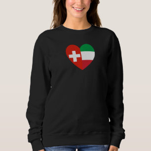 Sudadera Amistad Eterna Italia y Suiza Premium