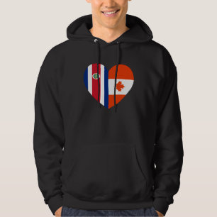 Sudadera Amistad por Siempre Canadá y Costa Rica