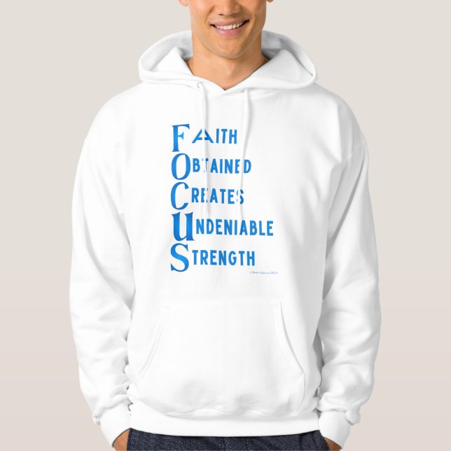 Sudadera Ammo Apparel EE.UU. Foco de acrónimo Hoodie mascul (Anverso)