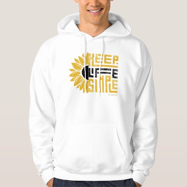 Sudadera Ammo Apparel EE.UU. mantener la vida sencilla en l (Anverso)