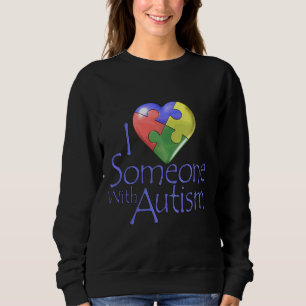 Sudadera Amo A Alguien Con Autismo 26