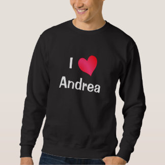 Sudadera Amo a Andrea