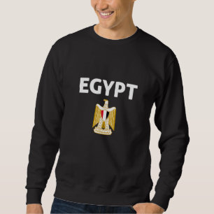 Sudadera Amo a Egipto Disfruta Usar Diseño Gráfico De Bande