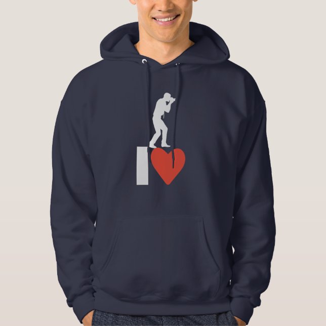 Sudadera Amo a Hoodie (Anverso)