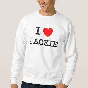 Sudadera Amo a Jackie