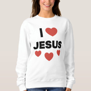 Sudadera amo a Jesús