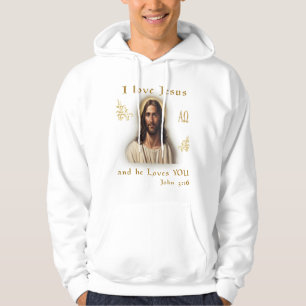 Sudadera Amo a Jesús