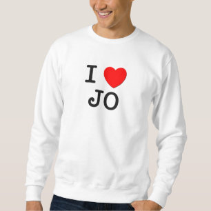 Sudadera Amo a Jo