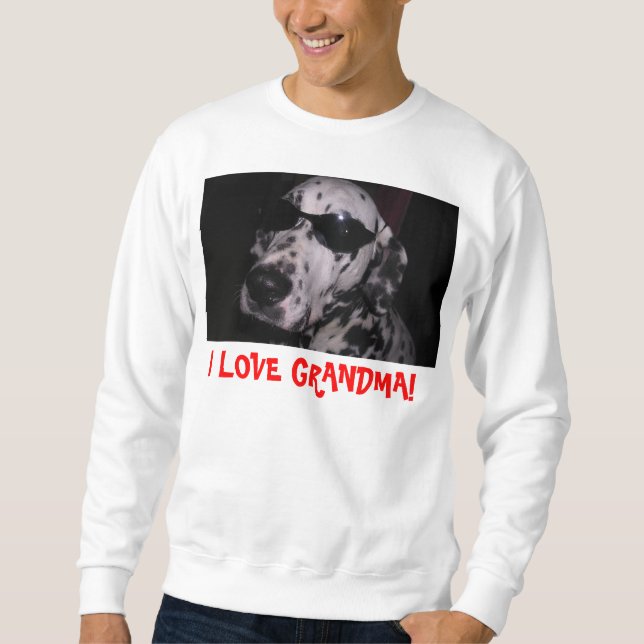 SUDADERA ¡AMO A LA ABUELA! (Anverso)