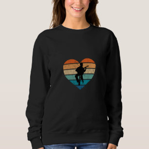Sudadera Amo A Los Guitaristas Con Guitarra Acústica