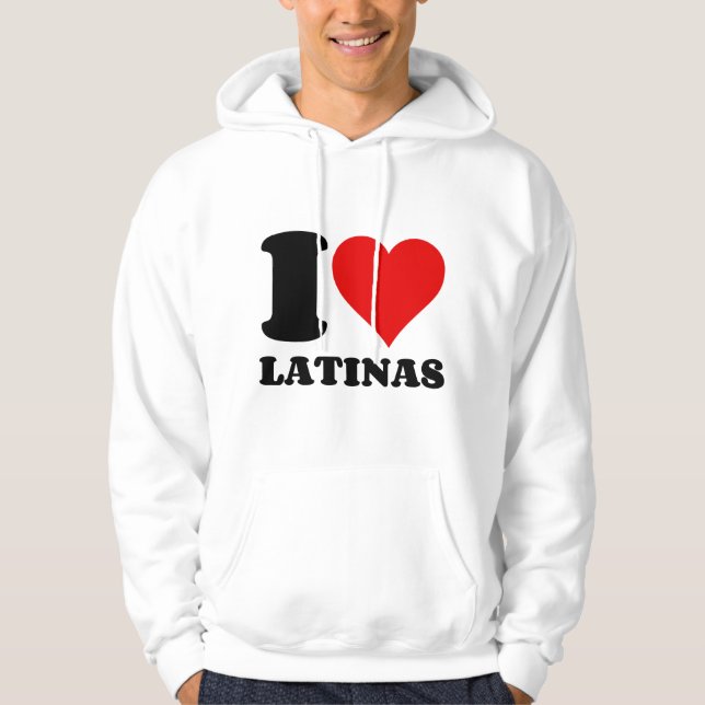 SUDADERA AMO A LOS LATINAS (Anverso)