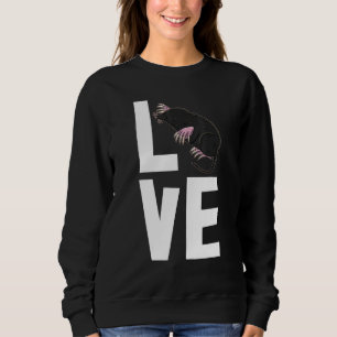 Sudadera Amo a los Moles Day Mujeres Cuidan Pequeño Amor 1