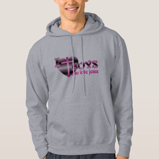 Sudadera Amo A Los Niños Que Aman A Jesús (Anverso)