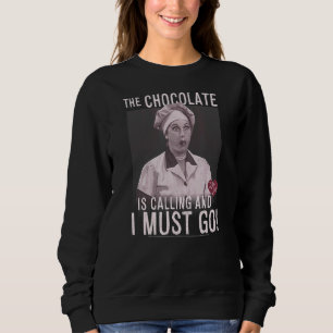 Sudadera Amo a Lucy Chocolate